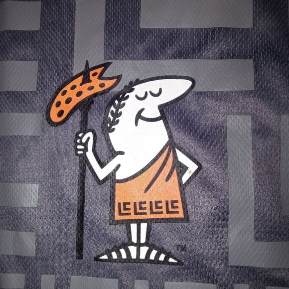 Little Caesars Employee Shirt Size Large Unisex Gray Work Top Workwear - Picture 6 of 11